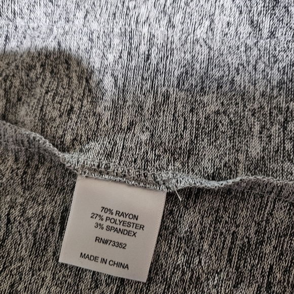 NEW It's Our Time Gray Open Cardigan Sweater XL - Picture 4 of 7